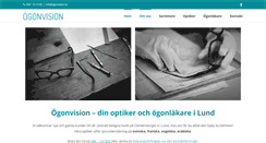 Desktop Screenshot of ogonvision.se